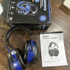 Hearing Protection with Bluetooth, FM Radio Earmuffs, NRR 29Db Hearing Protectio